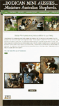 Mobile Screenshot of bodicanminiaussies.com